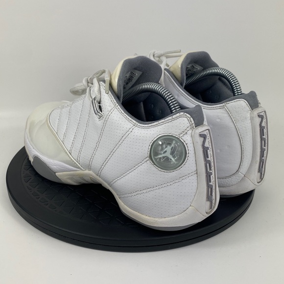 Nike Air Jordan 12.5 Team Low White Basketball Shoes 318411-101 Men's Size 8.5 - Picture 7 of 13